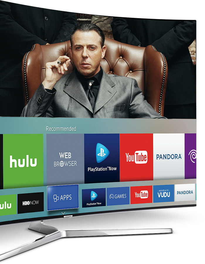 Samsung 4K Ultra HD TV Smart Hub Apps