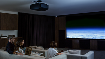 Home Theater System Featuring Sony Front Projector