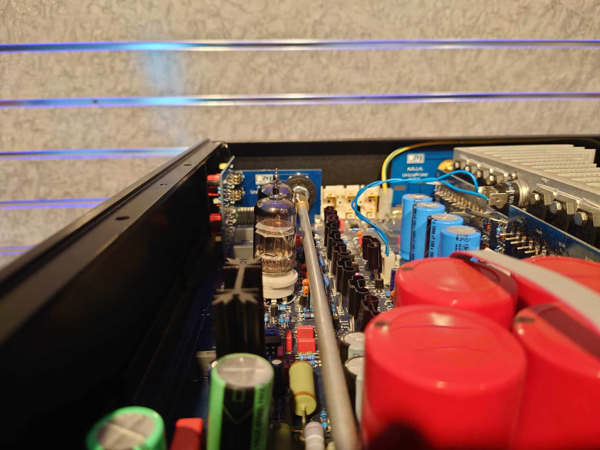 close up interior tubes