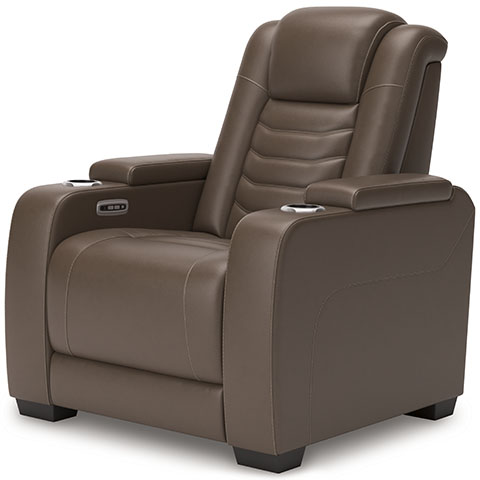 Ashley Furniture High Impact Home Theater Seating Power Recliner with Adjustable Headrest
